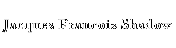 Jacques Francois Shadow  Fuentes Gratis Descargar