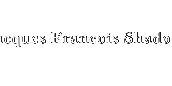 Jacques Francois Shadow Logo