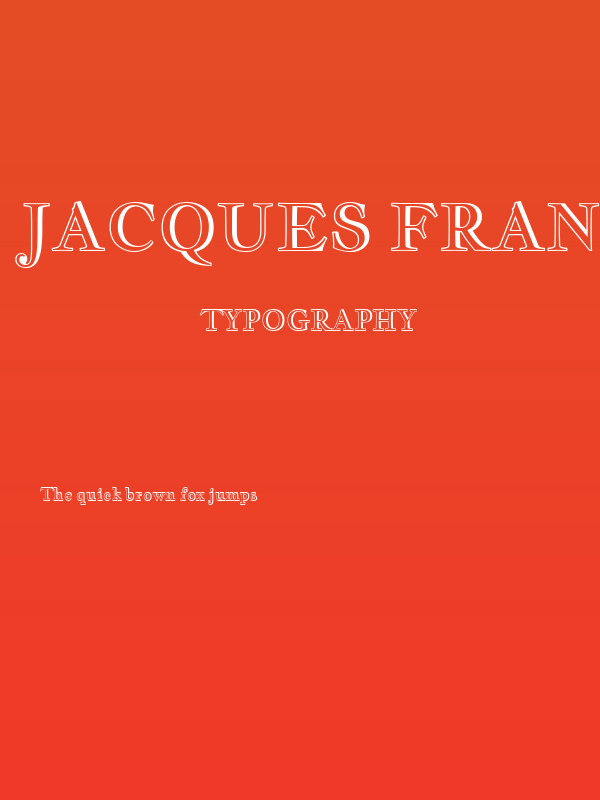 Jacques Francois Shadow Poster