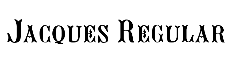Jacques Regular Font