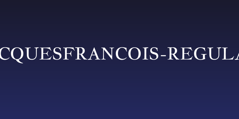 JacquesFrancois-Regular Social Header