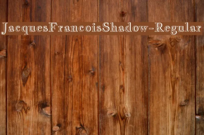 JacquesFrancoisShadow-Regular Example 2