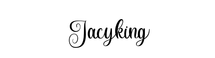 Jacyking  les polices de caractères gratuit tlcharger