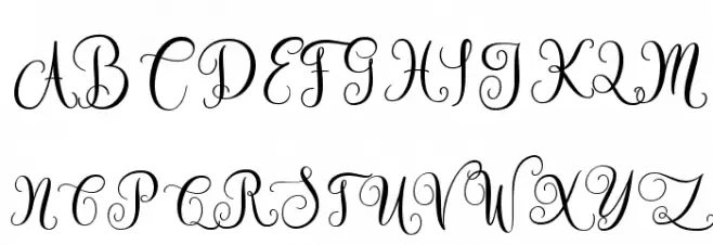 Jacyking Schriftart Groß