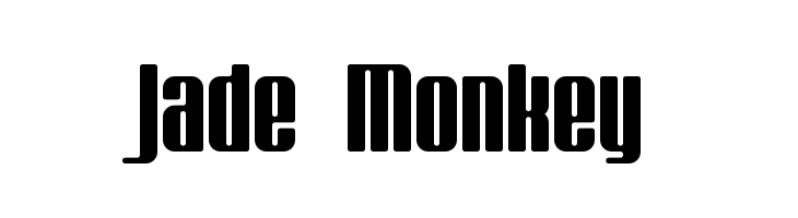 Jade Monkey Font