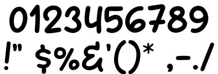 Jade Smile Font OTHER CHARS