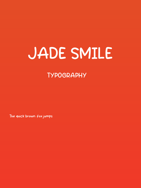 Jade Smile Poster