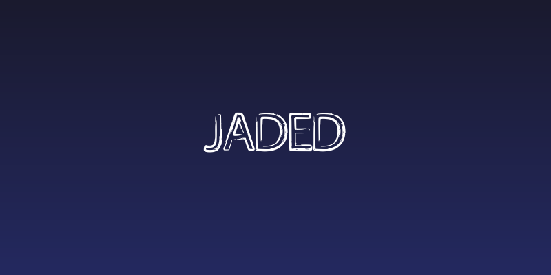 Jaded Social Header