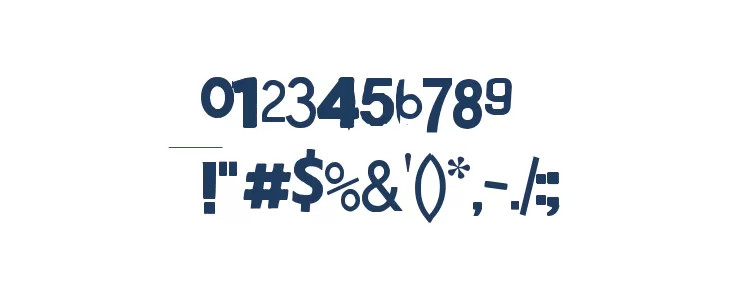 Jadefedga[08] Font OTHER CHARS