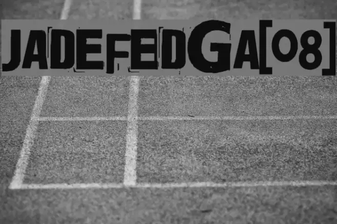 Jadefedga[08] Font examples