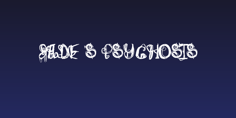 Jade's Psychosis Social Header