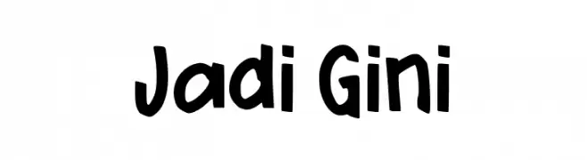 Jadi Gini  Descarca Fonturi Gratis
