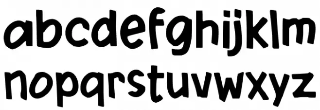 Jadi Gini Font Litere mici