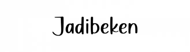 Jadibeken Font