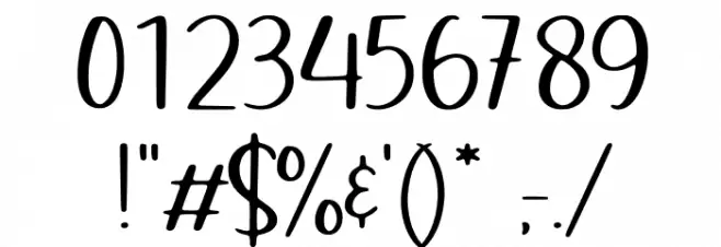 Jadibeken Font OTHER CHARS