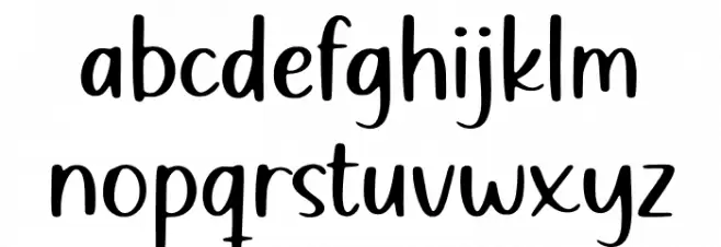 Jadibeken Font LOWERCASE
