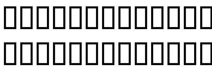 Jadid Font LOWERCASE