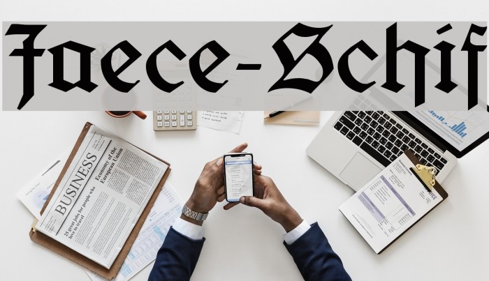 Jaecker-Schrift Example 3