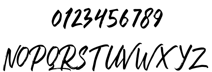 Jaeggers FREE Font OTHER CHARS
