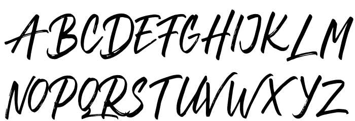 JaeggersFREE Font UPPERCASE