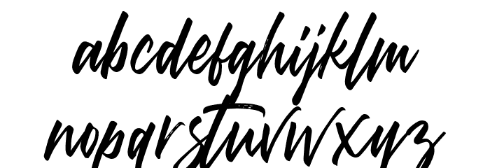 JaeggersFREE Font LOWERCASE