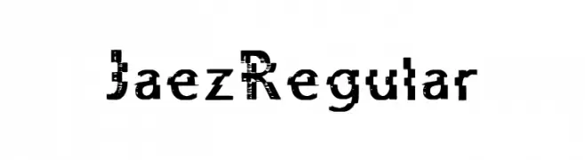 Jaez Regular  Fuentes Gratis Descargar