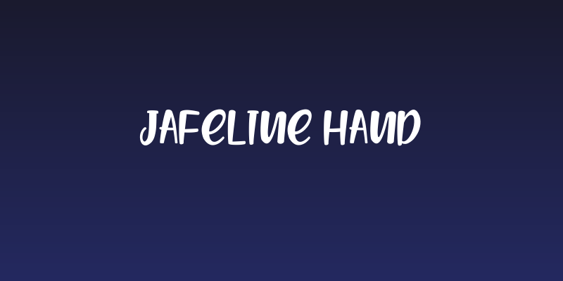 Jafeline Hand Social Header
