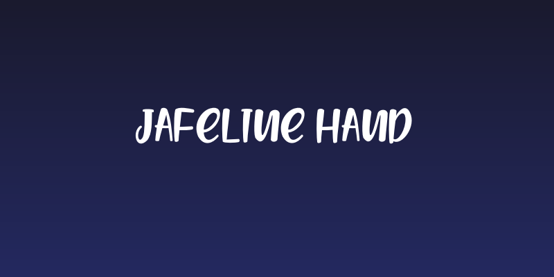 Jafeline Hand Social Header