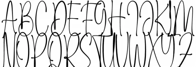 Jafrine Personal Use Schriftart Groß