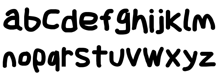 Jag Alskar Dig Fet Font LOWERCASE