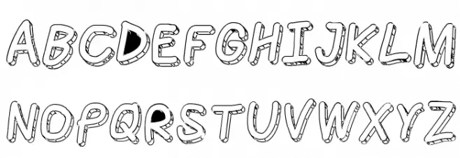 Jag Alskar Dig Isstorm Oblique 字体 大写