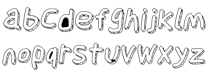 Jag Alskar Dig Isstorm Oblique Font LOWERCASE