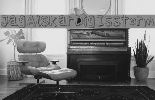 Jag Alskar Dig Isstorm Font examples