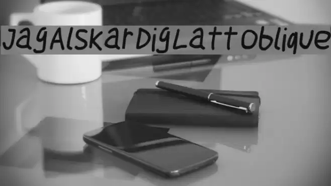 Jag Alskar Dig Latt Oblique フォント examples