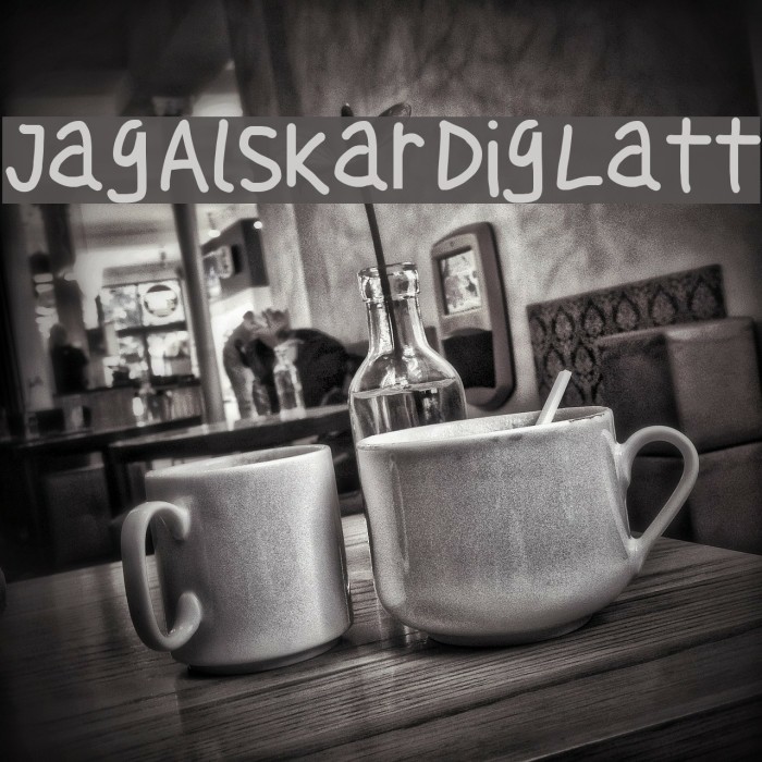 Jag Alskar Dig Latt Font examples
