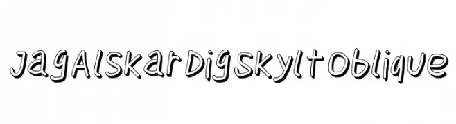 Jag Alskar Dig Skylt Oblique  Fuentes Gratis Descargar