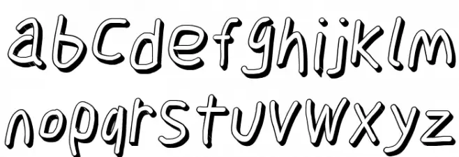 Jag Alskar Dig Skylt Oblique Schriftart Kleinbuchstaben