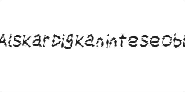 Jag Alskar Dig kan inte se Oblique Logo