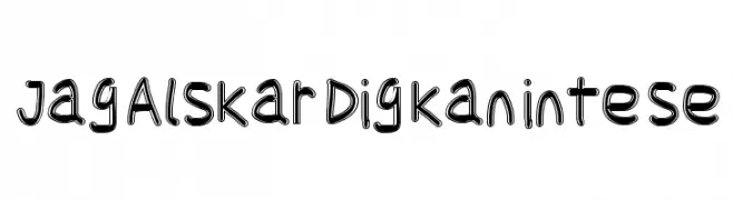 Jag Alskar Dig kan inte se  Frei Schriftart Herunterladen