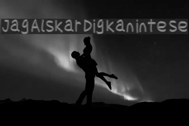 Jag Alskar Dig kan inte se Polices examples