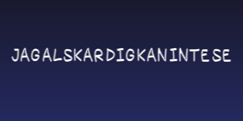 Jag Alskar Dig kan inte se Social Header