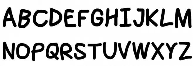 Jag Alskar Dig Schriftart Groß
