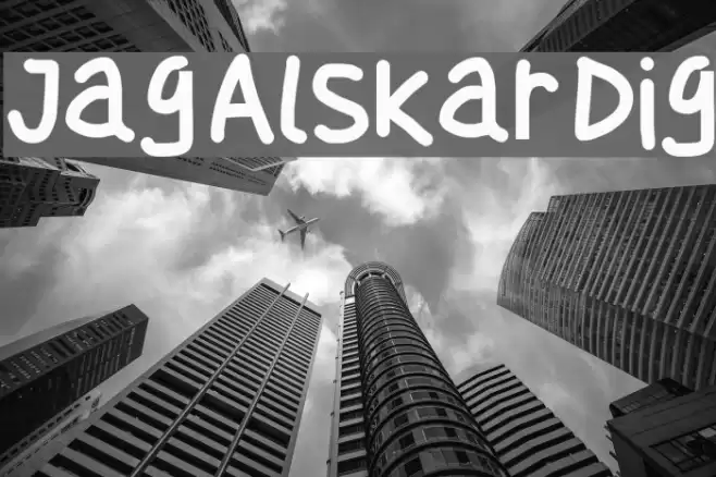 Jag Alskar Dig Font examples