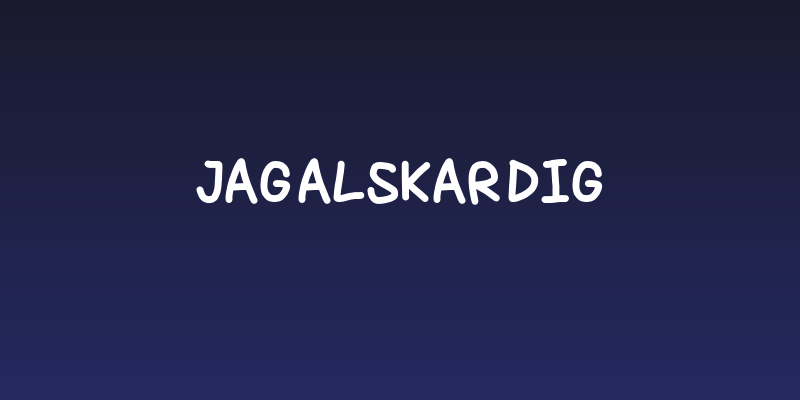 Jag Alskar Dig Social Header