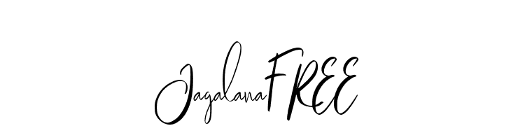 JagalanaFREE  font caratteri gratis