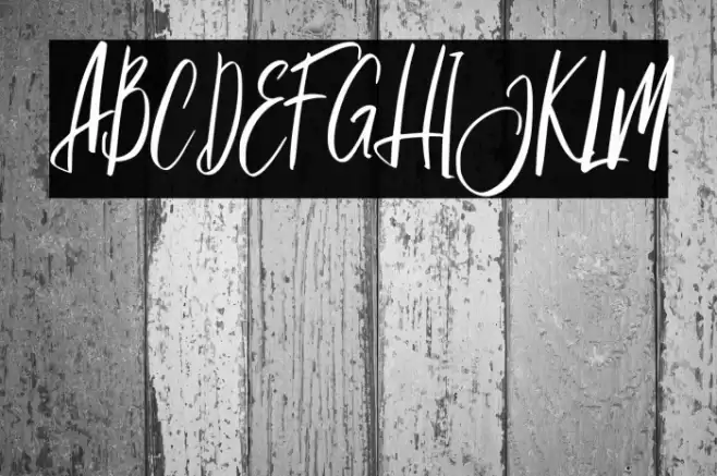 JagalanaFREE Font examples