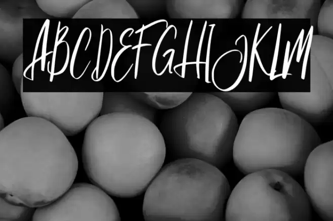 JagalanaFREE Font examples