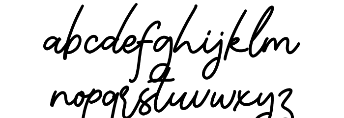Jager Font LOWERCASE