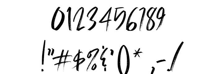 Jagernutt Font OTHER CHARS