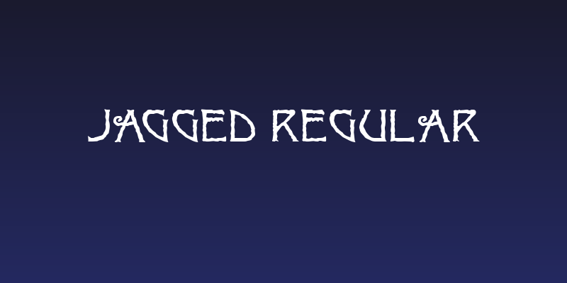 Jagged Regular Social Header